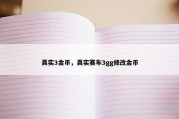 真实3金币，真实赛车3gg修改金币