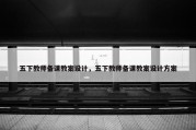 五下教师备课教案设计，五下教师备课教案设计方案