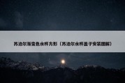 苏泊尔渐变色水杯方形（苏泊尔水杯盖子安装图解）