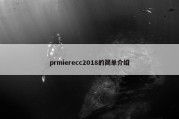 prmierecc2018的简单介绍