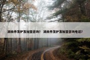 湖南养发护发加盟咨询？ 湖南养发护发加盟咨询电话？