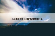 小红书化运营（小红书运营是做什么）