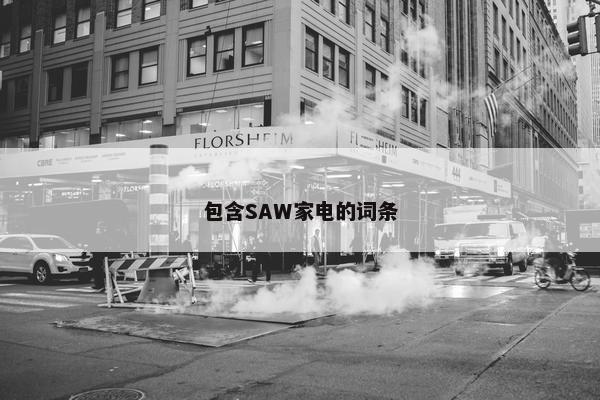 包含SAW家电的词条
