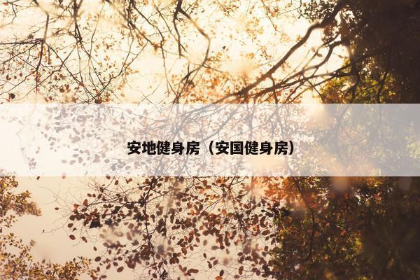 安地健身房（安国健身房）