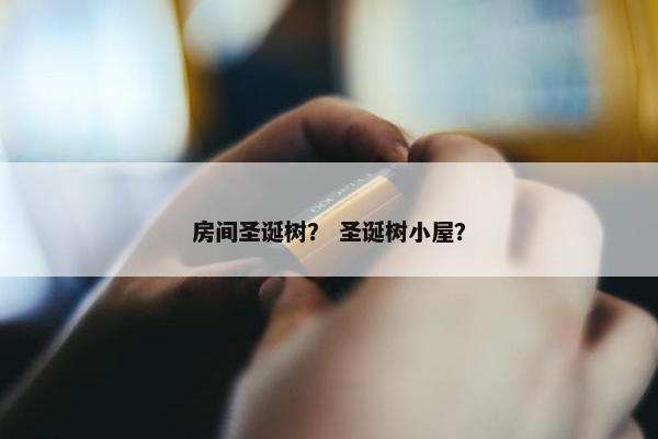 房间圣诞树？ 圣诞树小屋？
