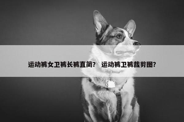 运动裤女卫裤长裤直简？ 运动裤卫裤裁剪图？