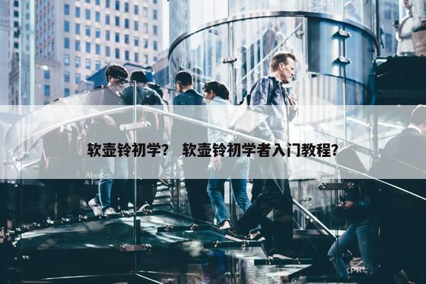 软壶铃初学？ 软壶铃初学者入门教程？
