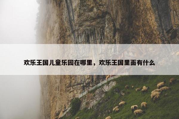 欢乐王国儿童乐园在哪里，欢乐王国里面有什么