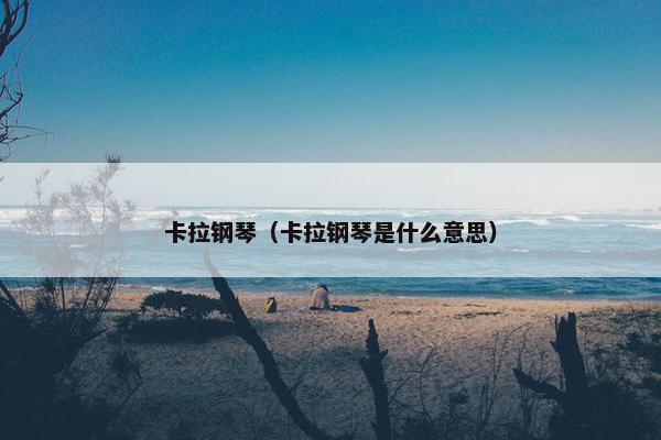 卡拉钢琴（卡拉钢琴是什么意思）