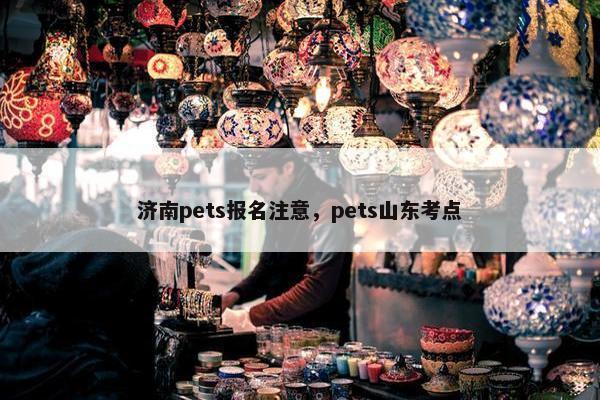 济南pets报名注意，pets山东考点