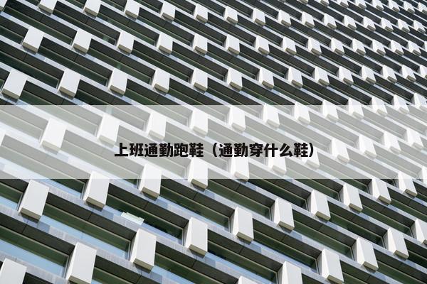 上班通勤跑鞋（通勤穿什么鞋）