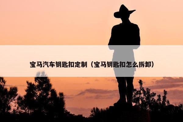 宝马汽车钥匙扣定制（宝马钥匙扣怎么拆卸）