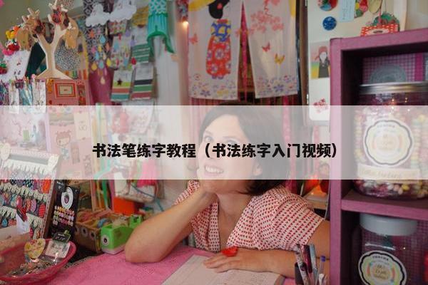书法笔练字教程（书法练字入门视频）