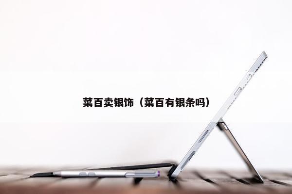 菜百卖银饰（菜百有银条吗）
