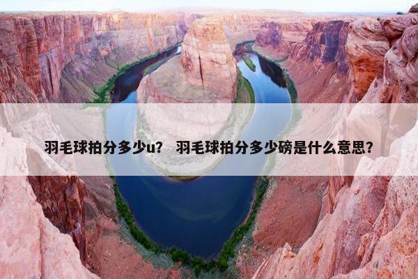 羽毛球拍分多少u？ 羽毛球拍分多少磅是什么意思？