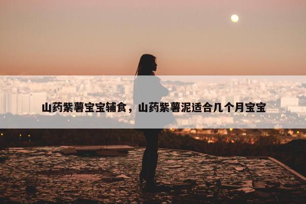 山药紫薯宝宝辅食，山药紫薯泥适合几个月宝宝