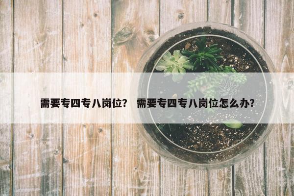 需要专四专八岗位？ 需要专四专八岗位怎么办？