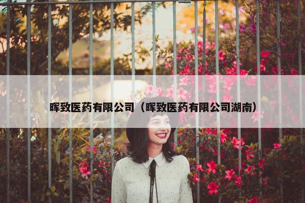 晖致医药有限公司（晖致医药有限公司湖南）