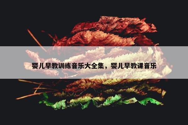 婴儿早教训练音乐大全集，婴儿早教课音乐