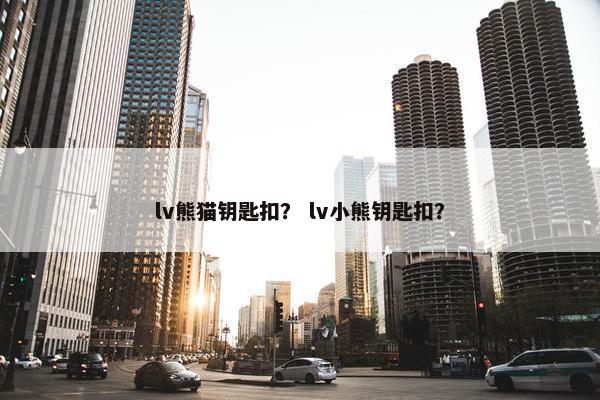 lv熊猫钥匙扣？ lv小熊钥匙扣？