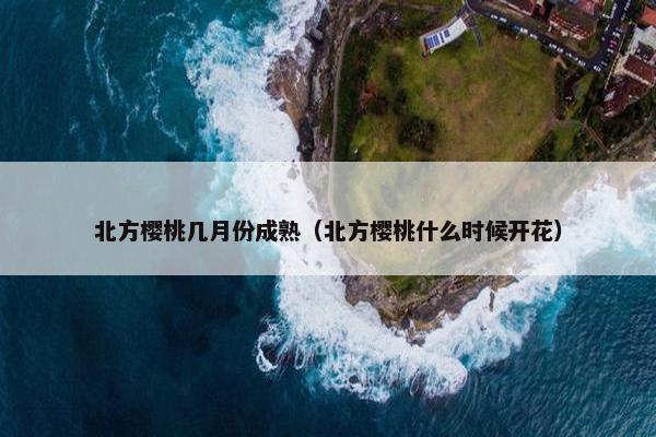北方樱桃几月份成熟（北方樱桃什么时候开花）