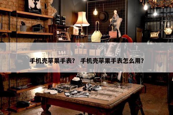手机壳苹果手表？ 手机壳苹果手表怎么用？