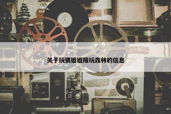 关于玩偶姐姐陪玩森林的信息