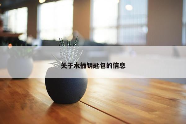 关于水桶钥匙包的信息