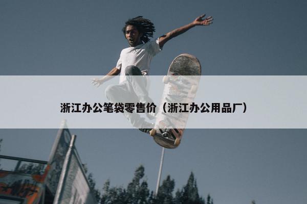 浙江办公笔袋零售价（浙江办公用品厂）