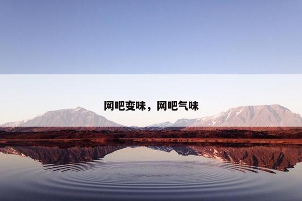 网吧变味，网吧气味