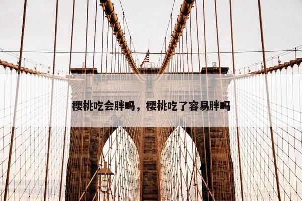 樱桃吃会胖吗，樱桃吃了容易胖吗