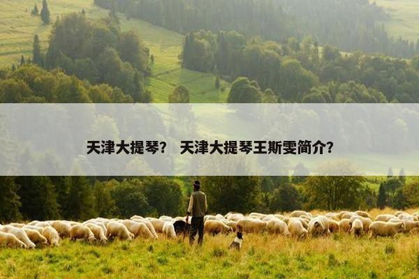 天津大提琴？ 天津大提琴王斯雯简介？