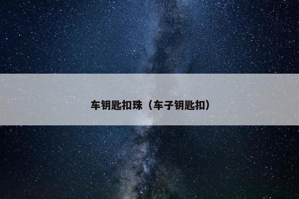 车钥匙扣珠（车子钥匙扣）