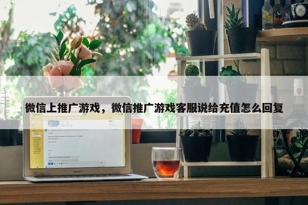 微信上推广游戏，微信推广游戏客服说给充值怎么回复