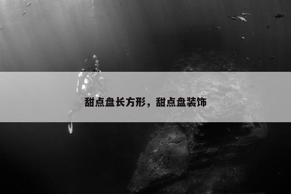 甜点盘长方形，甜点盘装饰