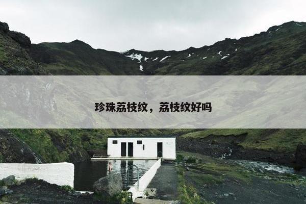 珍珠荔枝纹，荔枝纹好吗