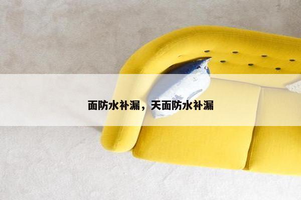 面防水补漏，天面防水补漏