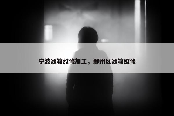 宁波冰箱维修加工，鄞州区冰箱维修
