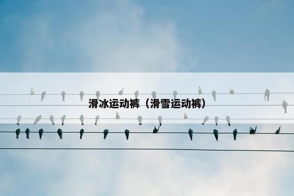 滑冰运动裤（滑雪运动裤）