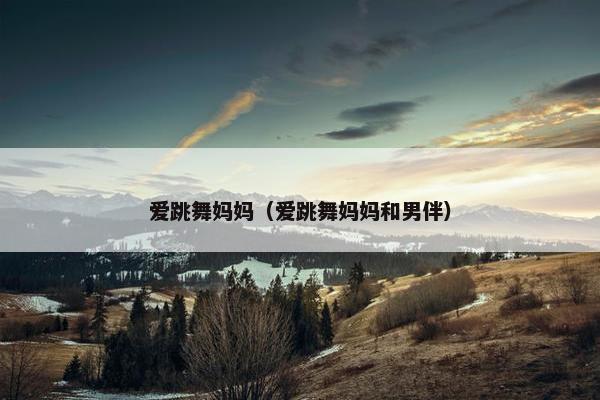 爱跳舞妈妈（爱跳舞妈妈和男伴）