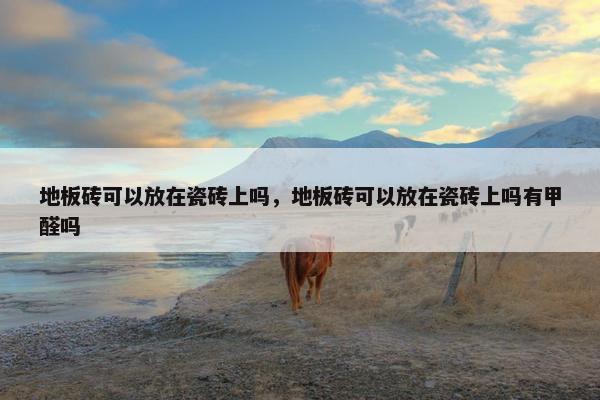 地板砖可以放在瓷砖上吗，地板砖可以放在瓷砖上吗有甲醛吗