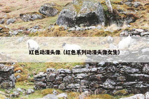 红色动漫头像（红色系列动漫头像女生）