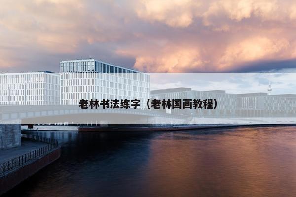 老林书法练字（老林国画教程）