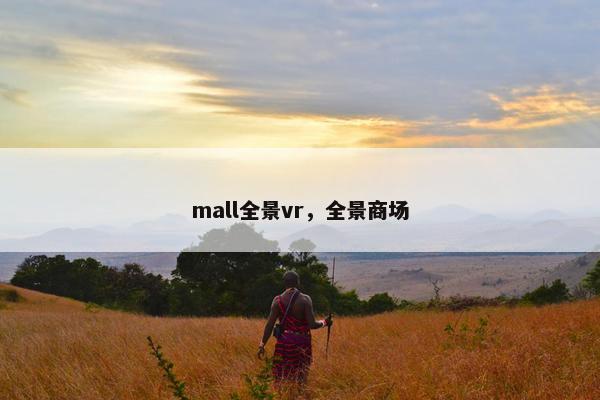 mall全景vr，全景商场