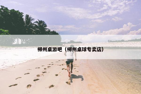 柳州桌游吧（柳州桌球专卖店）