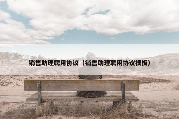 销售助理聘用协议（销售助理聘用协议模板）