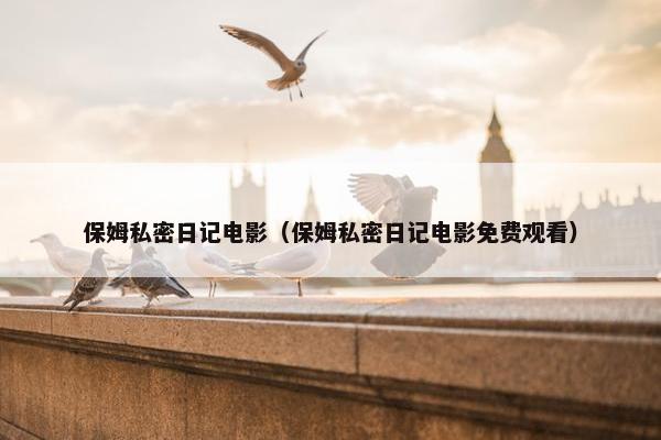 保姆私密日记电影（保姆私密日记电影免费观看）