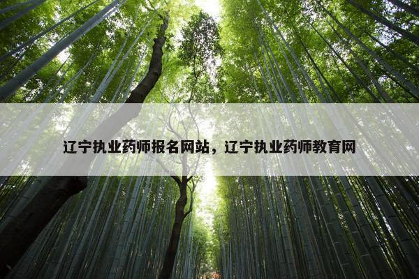 辽宁执业药师报名网站，辽宁执业药师教育网