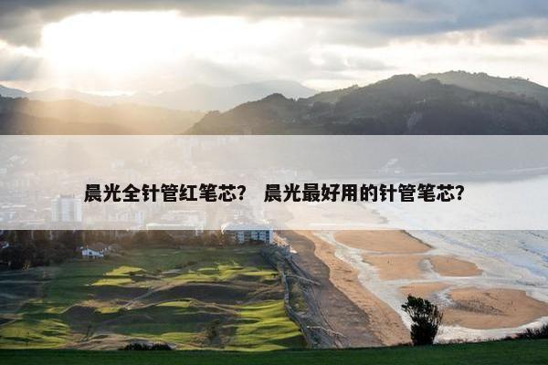 晨光全针管红笔芯？ 晨光最好用的针管笔芯？