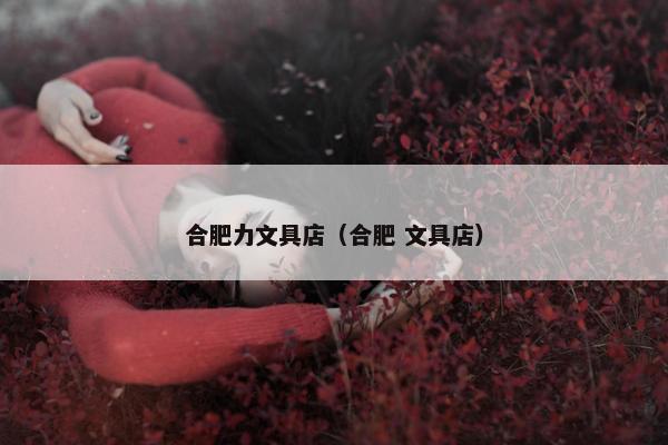 合肥力文具店(合肥 文具店) 合肥力文具店(合肥 文具店)